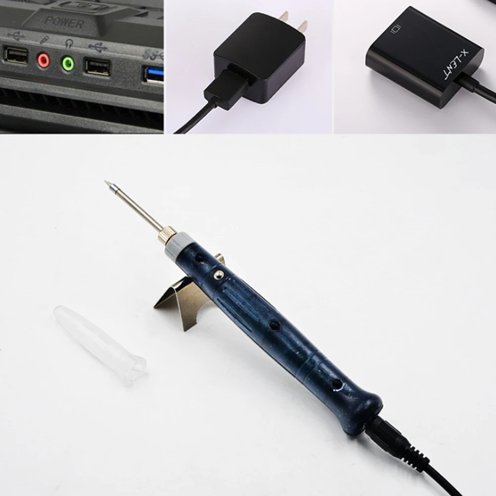Портативный Электрический паяльник с питанием от USB паяльная ручка сварочный