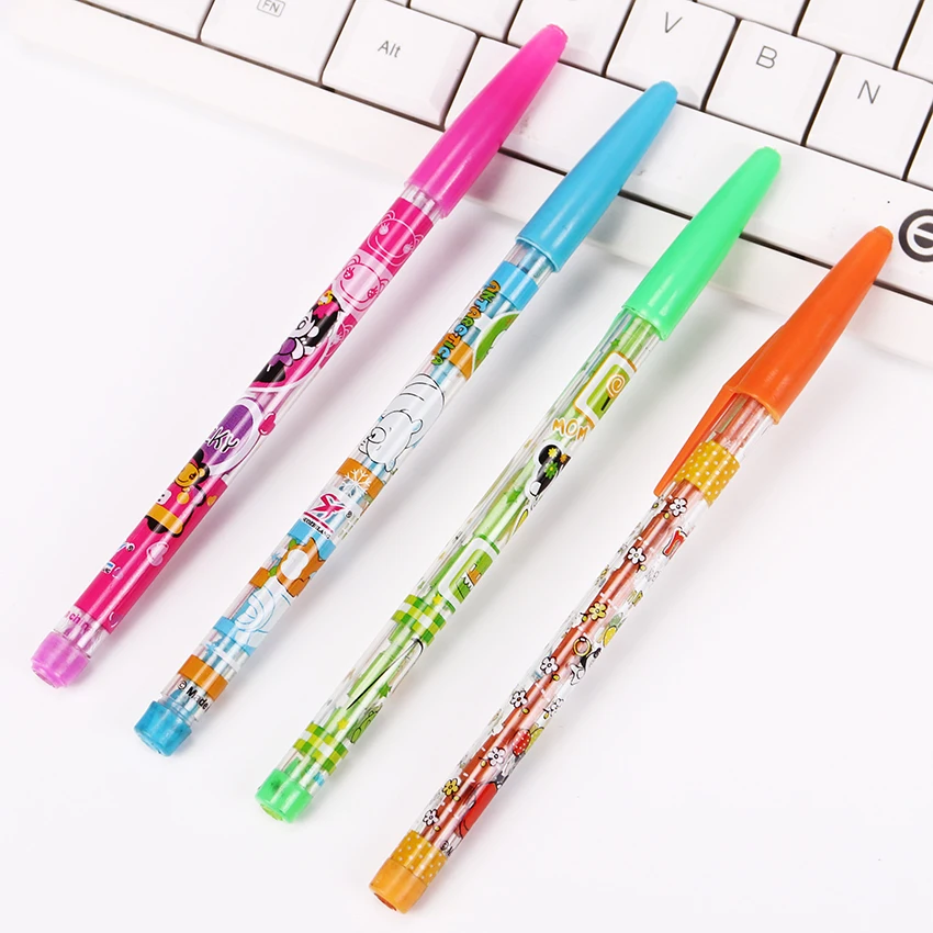 Kawaii мультфильм животные карандаш милые девушки пластиковые карандаши Стандартные Карандаши Канцелярские подарки для детей ученические канцелярские принадлежности