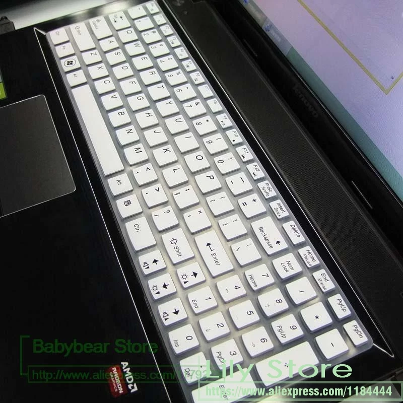 Силиконовый чехол для клавиатуры Lenovo G580 Z580 V580 G580A V580A V580C Z580A G585 G585A IDEAPAD Z585 Z585A 15 6