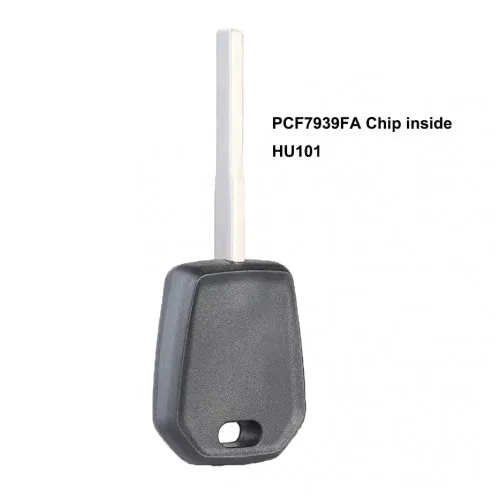 

KEYECU PCF7939FA Chip 164-R8128 Side Mill 128-BIT Ignition Chipped Transponder Key Fob Key Blank for Ford Ecosport Edge