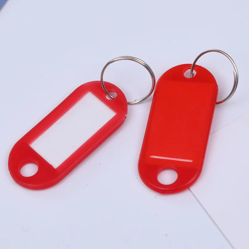 Anti-lost Key Card Number Plate Car Keychain Pendant Write Name Letter Phone Keyring Chain Decoration | Украшения и аксессуары - Фото №1