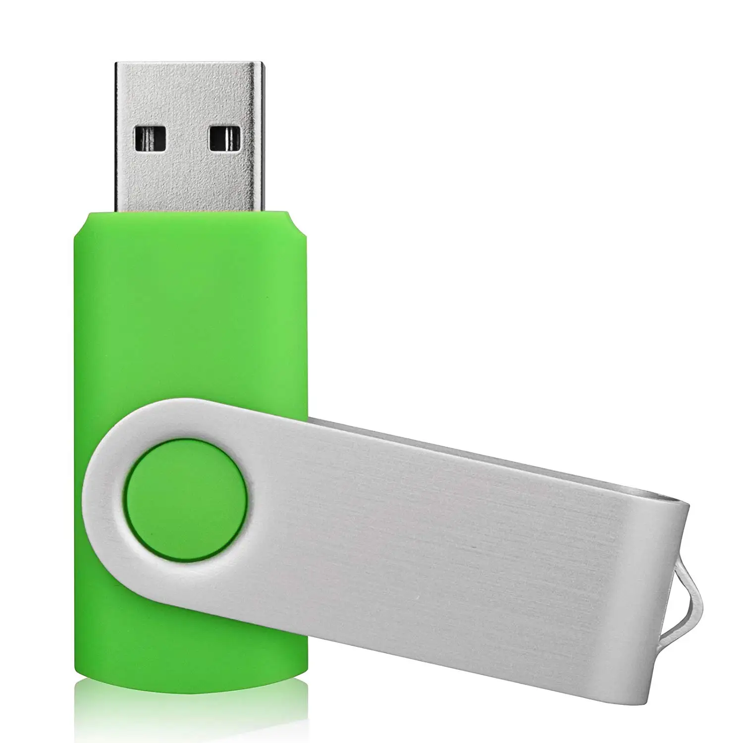 USB флеш накопитель VicSoul в форме поворота флешка на 16 ГБ 32 64 128 2 0 серебристый|USB