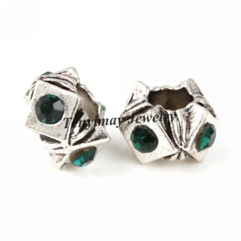 Новое поступление ретро Европейский Шарм Бусины DIY Стразы большое отверстие