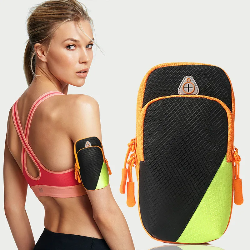 Спортивный чехол на руку наручный для занятий спортом сумка мужчин и женщин