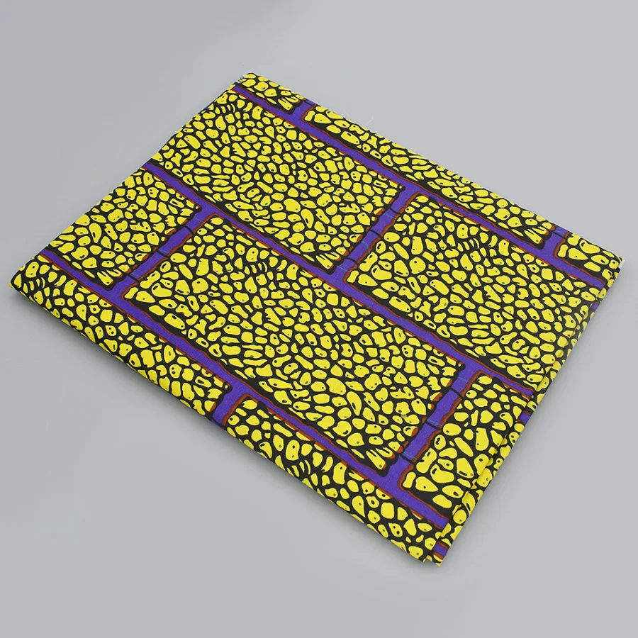 Новое поступление 2019 африканская ткань из полиэстера с воском в Анкаре для шитья