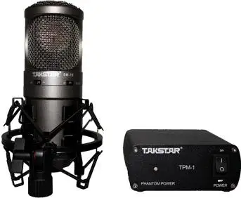 Оригинальный радиовещающий и записывающий микрофон TAKSTAR с металлическим