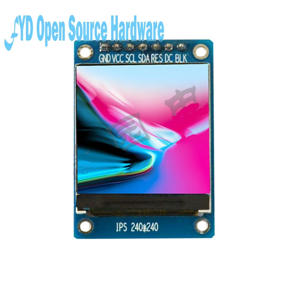 1 шт. 3 дюймов 7PIN SPI HD полноцветный IPS TFT экран ST7789 Привод IC 240*240|Светодиодные