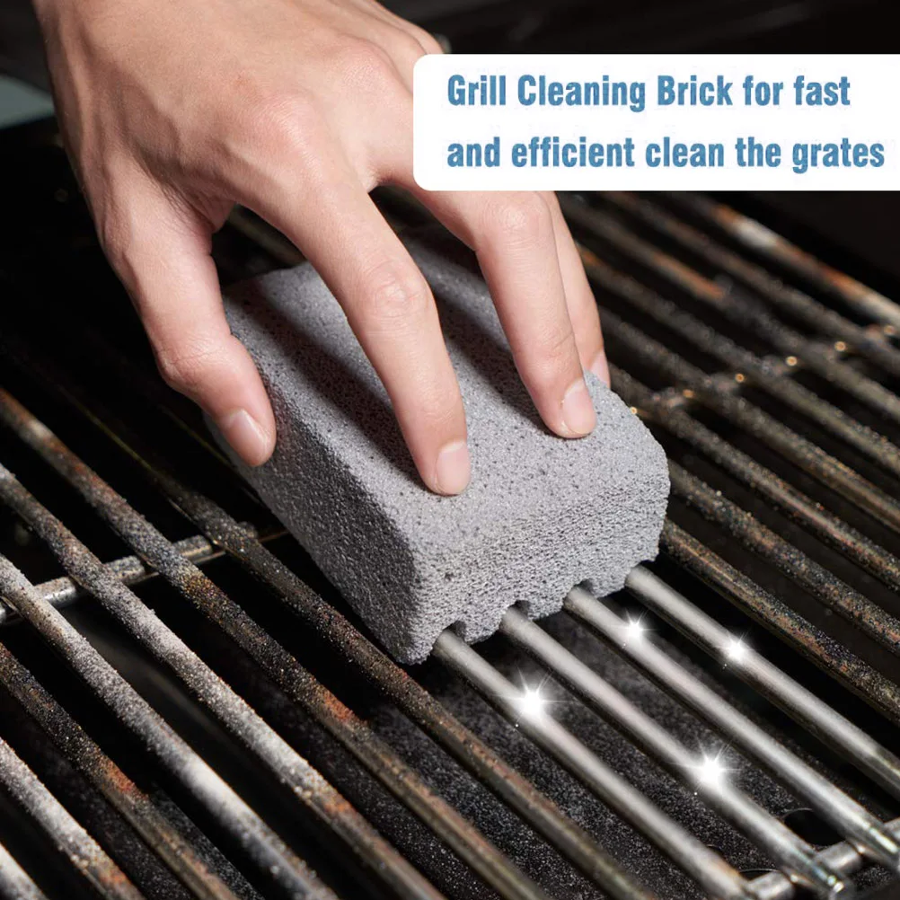 4 шт Гриль для очистки кирпича блоки многоразовые де Масштабирование очистка