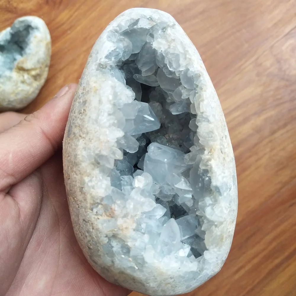628 г/1568 г натуральный камень Небесный Кристалл кластер geode пещера яйцо целебные