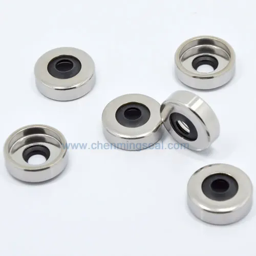8*22*7 мм двойной очиститель губ ПТФЭ масляные уплотнения с SS304 корпусом для