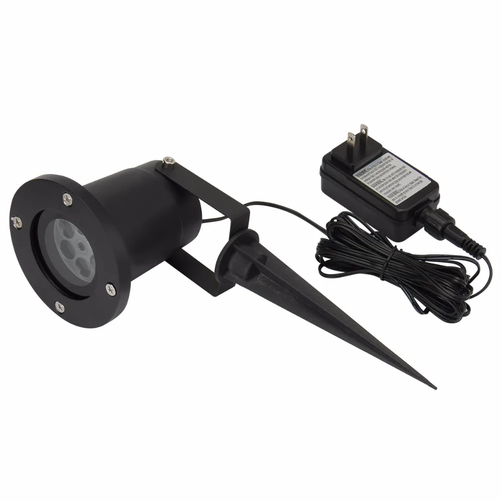 SuperNight Snowflake Projector Lamp Waterproof IP65 RGBW LED Landscape Spotlight Party Holiday Decoration Night Light for Home | Освещение