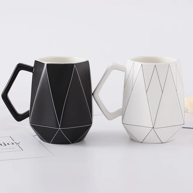 Современные Кофе кружки молока краткое Керамика Drinkware чашки дома после завтрака