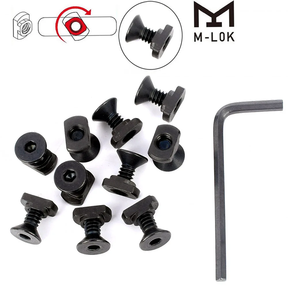 10 шт. запасные винты и гайки для MLOK | Спорт развлечения
