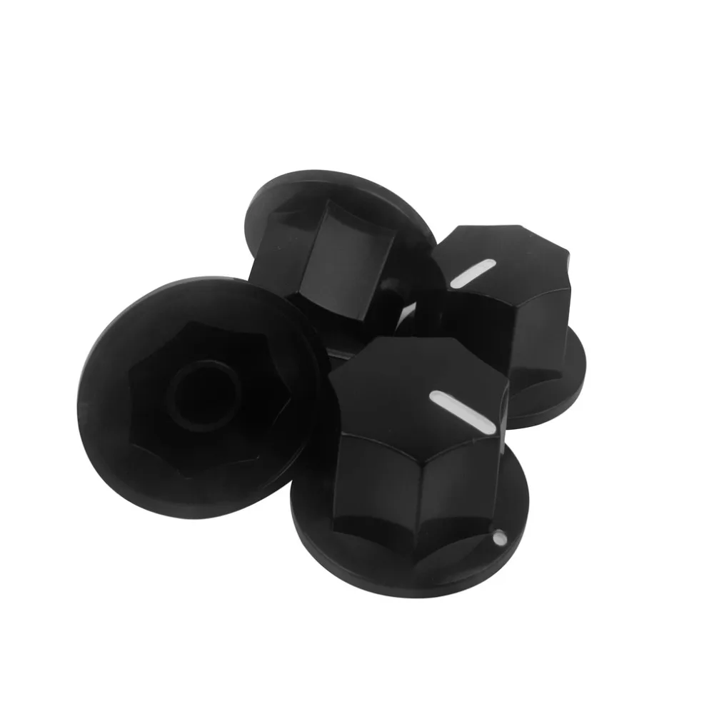 Новинка 20 шт. черные винтажные Гитарные ручки для бас-гитары усилитель педали