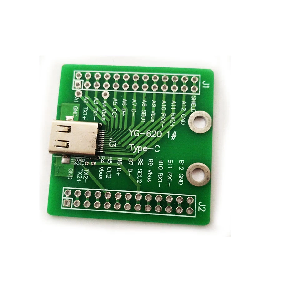 NinthQua 1 шт. 40 мм x USB 3 1/USB3.1 Тип C разъем гнездо тестовая плата с печатной