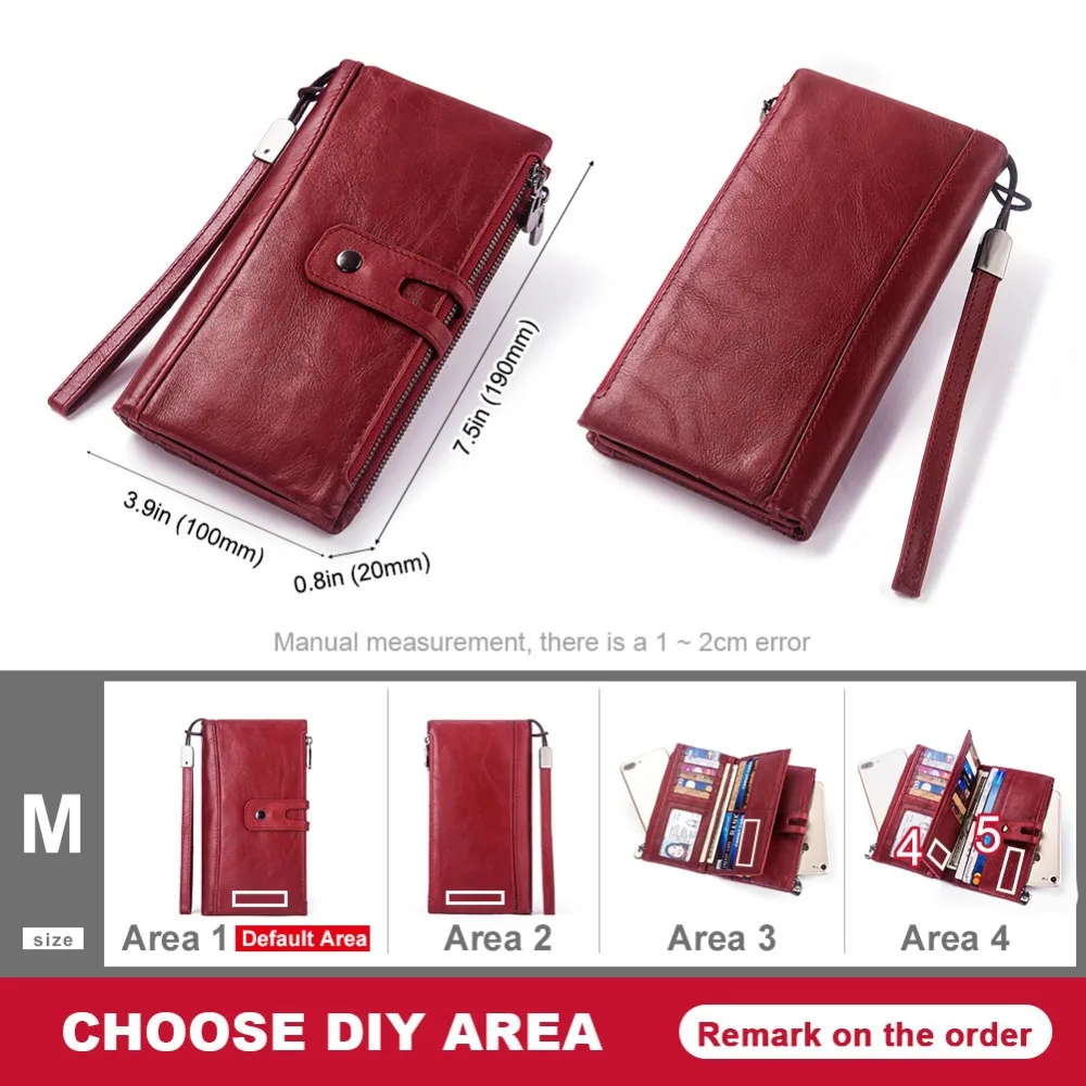 Женский клатч новинка 2018 кошелек из натуральной кожи женские кошельки Женская