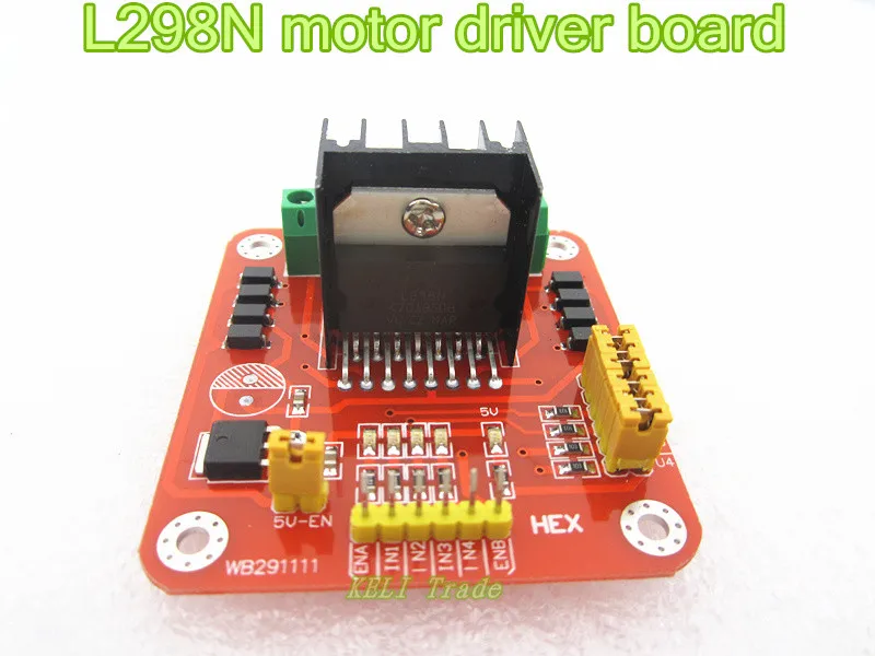 

L298N Dual Bridge DC stepper Controller Control Motor Driver module Board