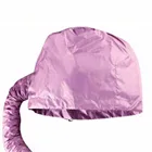 Фен для волос, 1 шт., колпачки для ухода за волосами, моделирующий нагрев, сушка на воздухе, защитная крышка для дома, безопаснее, чем электрическая, серебристая, розовая