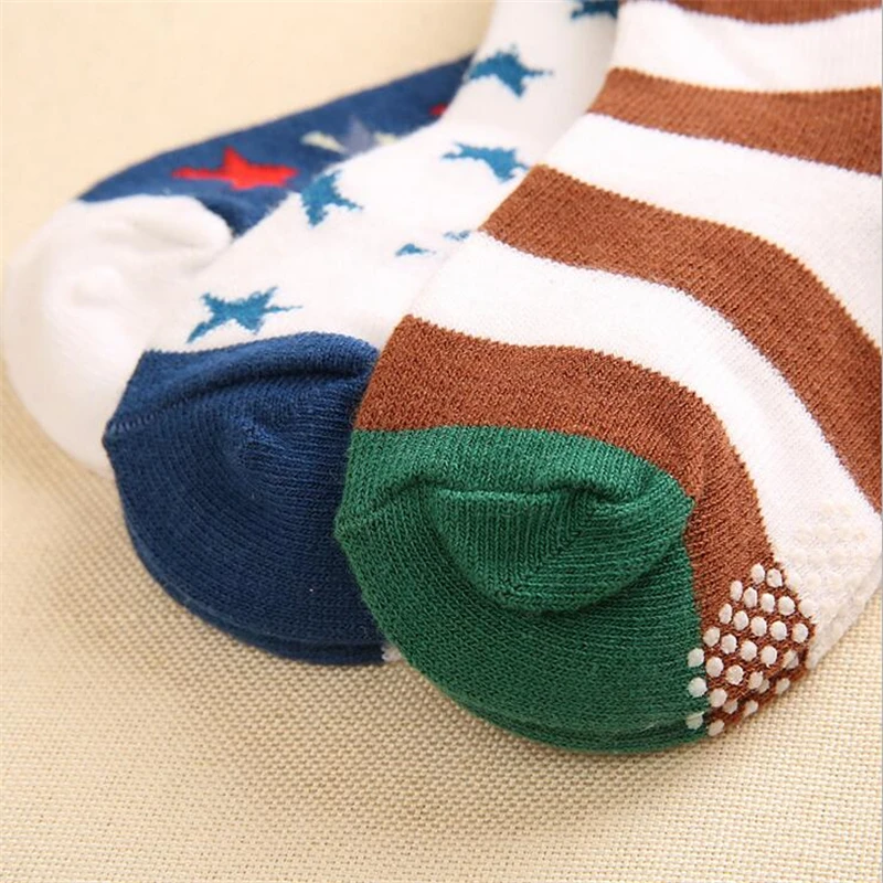 Spring Autumn High Quality Warm Thick Cotton Socks Striped Design Infant Baby Boys Girls Child Kids 0-2 Years | Детская одежда и