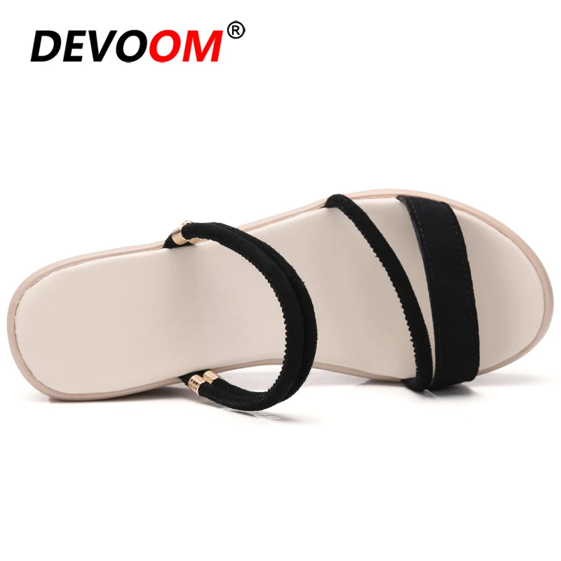 Модные вьетнамки на платформе домашняя обувь Chaussons женские сандалии с пряжкой Zomer