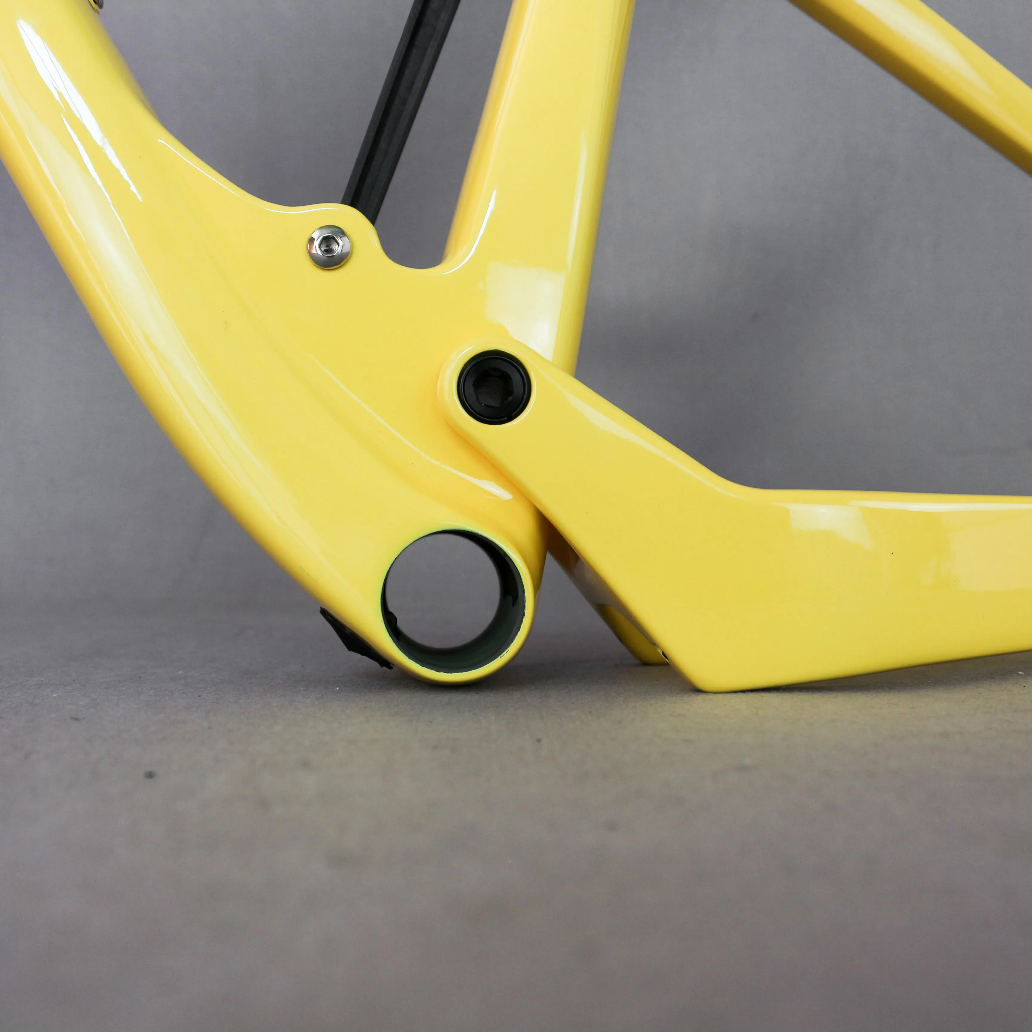 Free shipping new customized paint MTB frame full inner cable 27.5er lift XC mountain bike full suspension carbon frame fs027