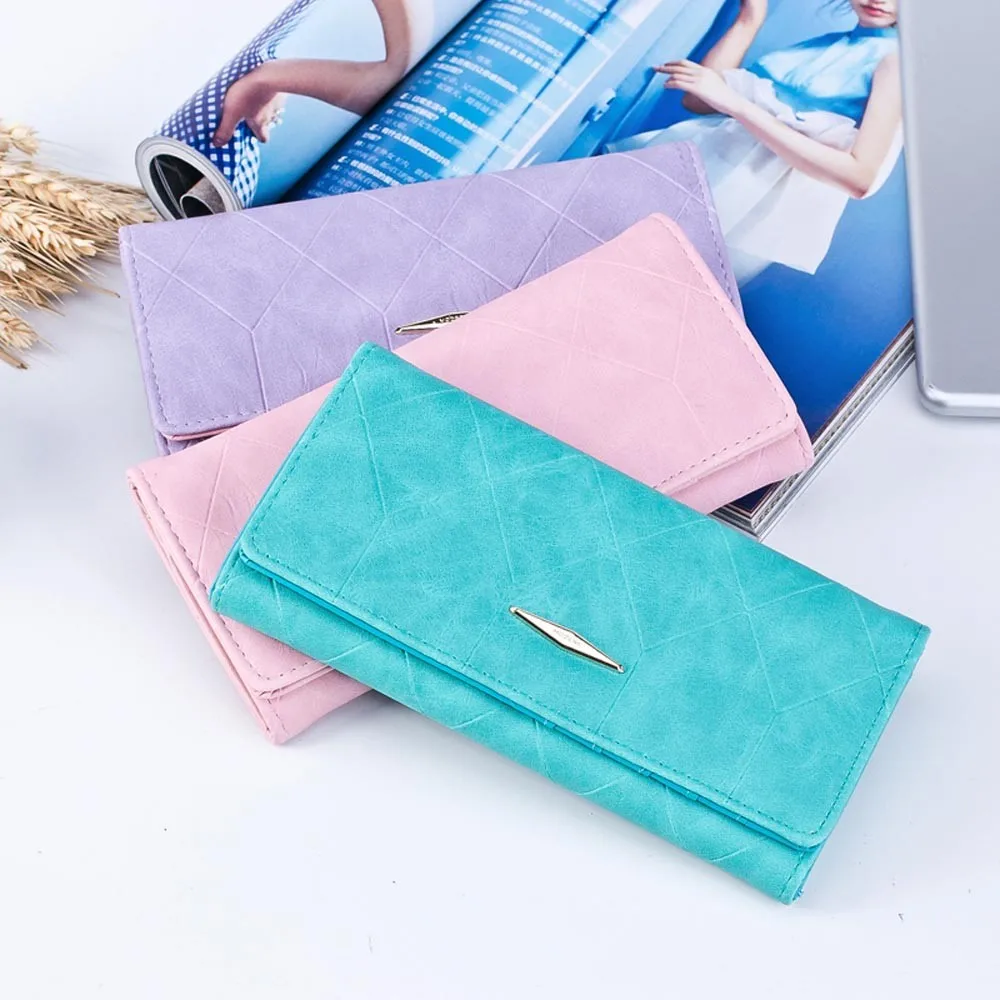 Модный дизайн Длинная женская сумка для карт кошелек женский высококачественный