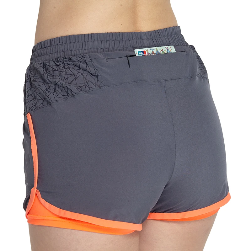 Женские шорты для фитнеса и бега Detector женские спортивные крутые с принтом