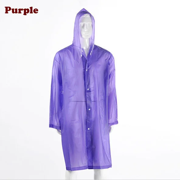 Длинный дождевик-пончо фиолетовый и желтый прозрачный плащ лабораторный