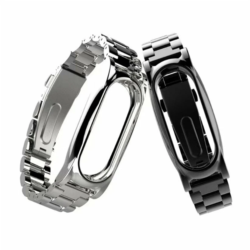 For Xiaomi Mi Band 2 Magnet Stainless Steel Luxury Wrist Strap Metal Wristband 14-21CM JULL10 Professional Oct2 | Электроника