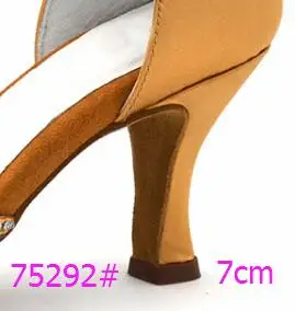 7cm Zapatos De Baile/черные ботинки высокого качества из натурального нубука, размеры 4-9,5 женские туфли для латиноамериканских танцев на каблуке 8,5 см, NL180 - Цвет: 7cm