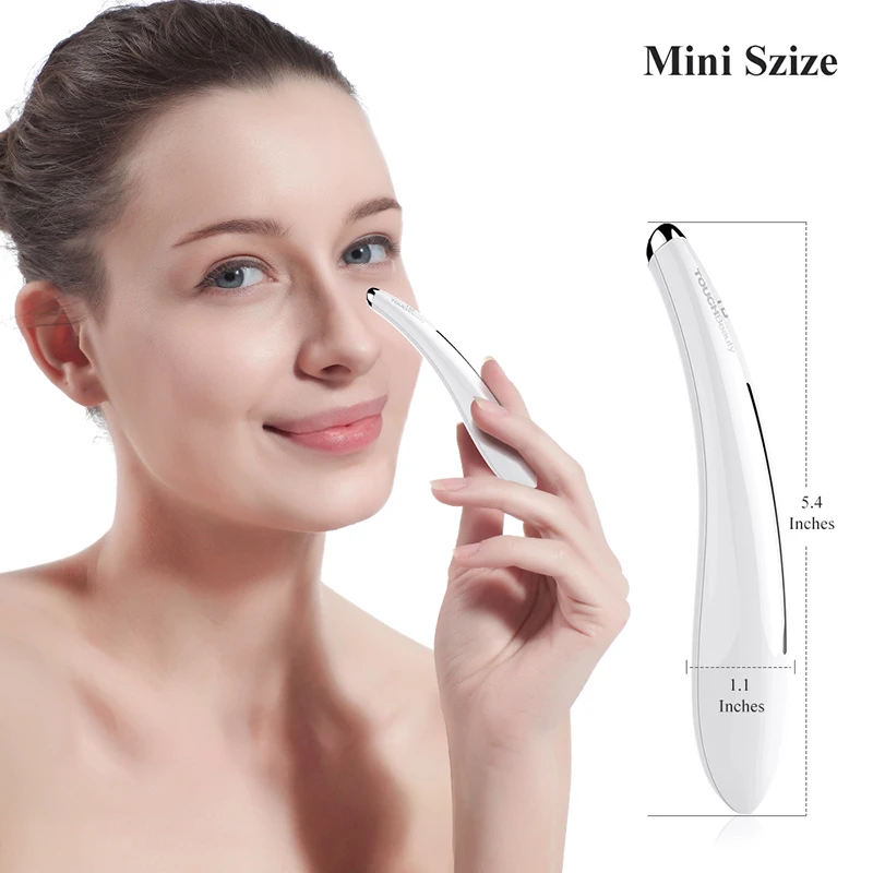 TOUCHBeauty Анти-возрастной массажер для глаз с высокочастотной вибрацией. Справляется с темными кругами и мимическими морщинками в области глаз Eye&Facial Device TB-1583