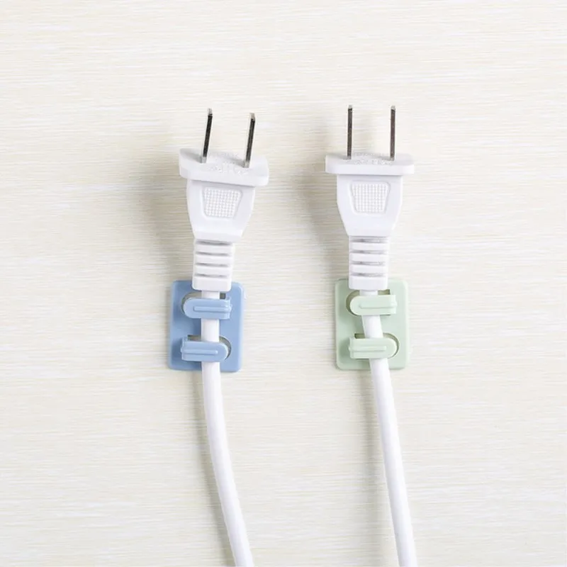 Зажим для кабеля намотки клейкая застежка USB зарядного устройства