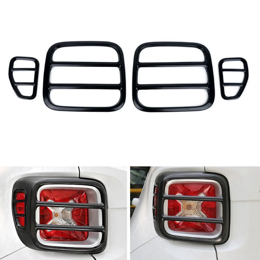 Хит продаж 4 шт./компл. металлический Железный задний фонарь накладка протектор