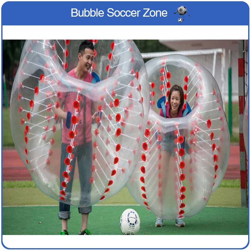 Free Shipping PVC Inflatable Bubble Soccer Zorb Ball Loopy Football Human Hamster Bumper Balls 1.5M For Adults | Игрушки и хобби