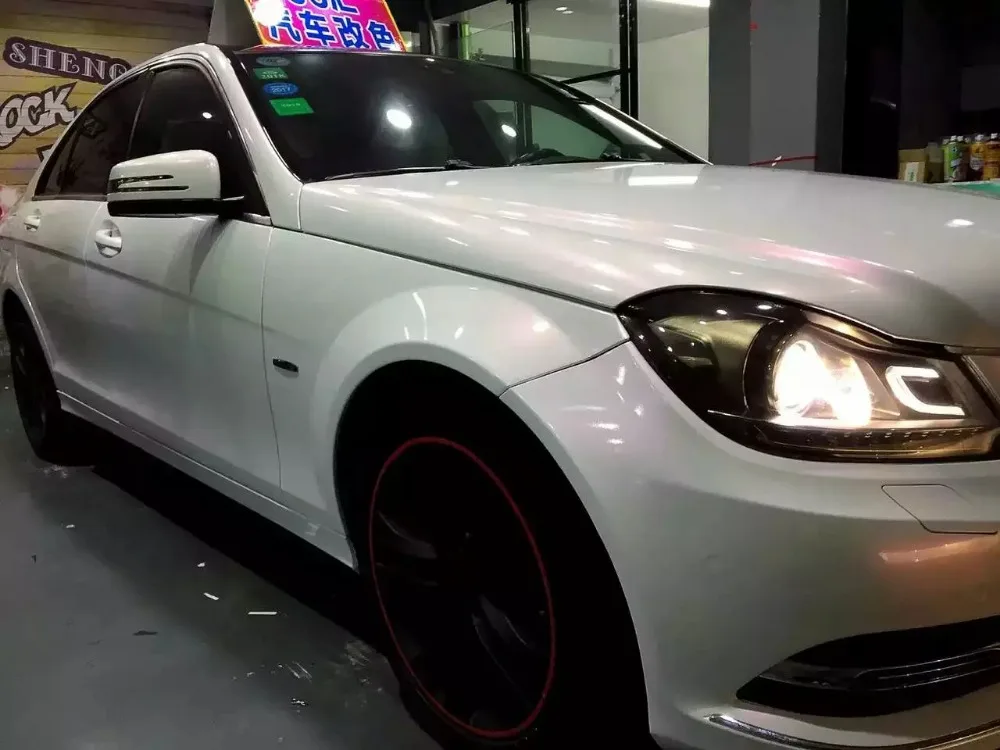 Авто цвет 8200 белый перламутр