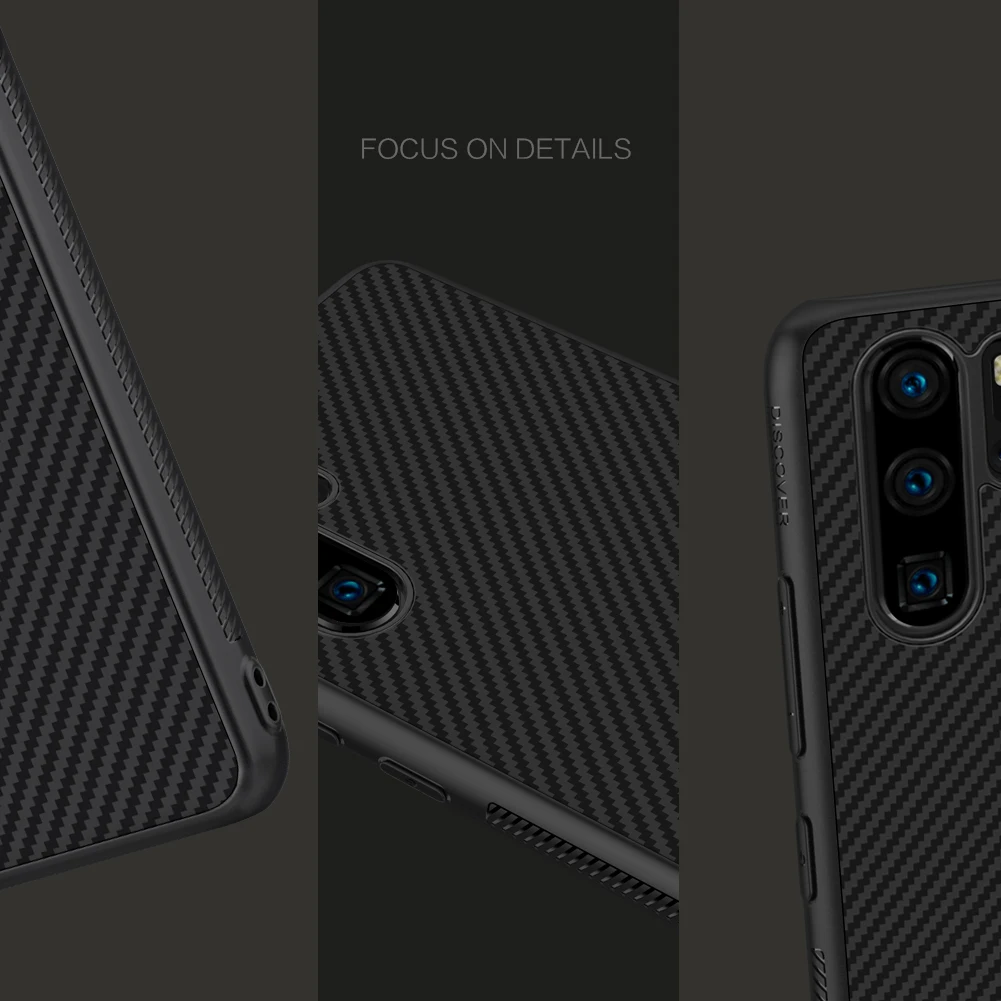 Nillkin чехол из синтетического волокна для huawei P30/P30 Pro Lite чехол из углеродного волокна ПП щит задняя крышка чехол для huawei P30 Pro внутреннее железо