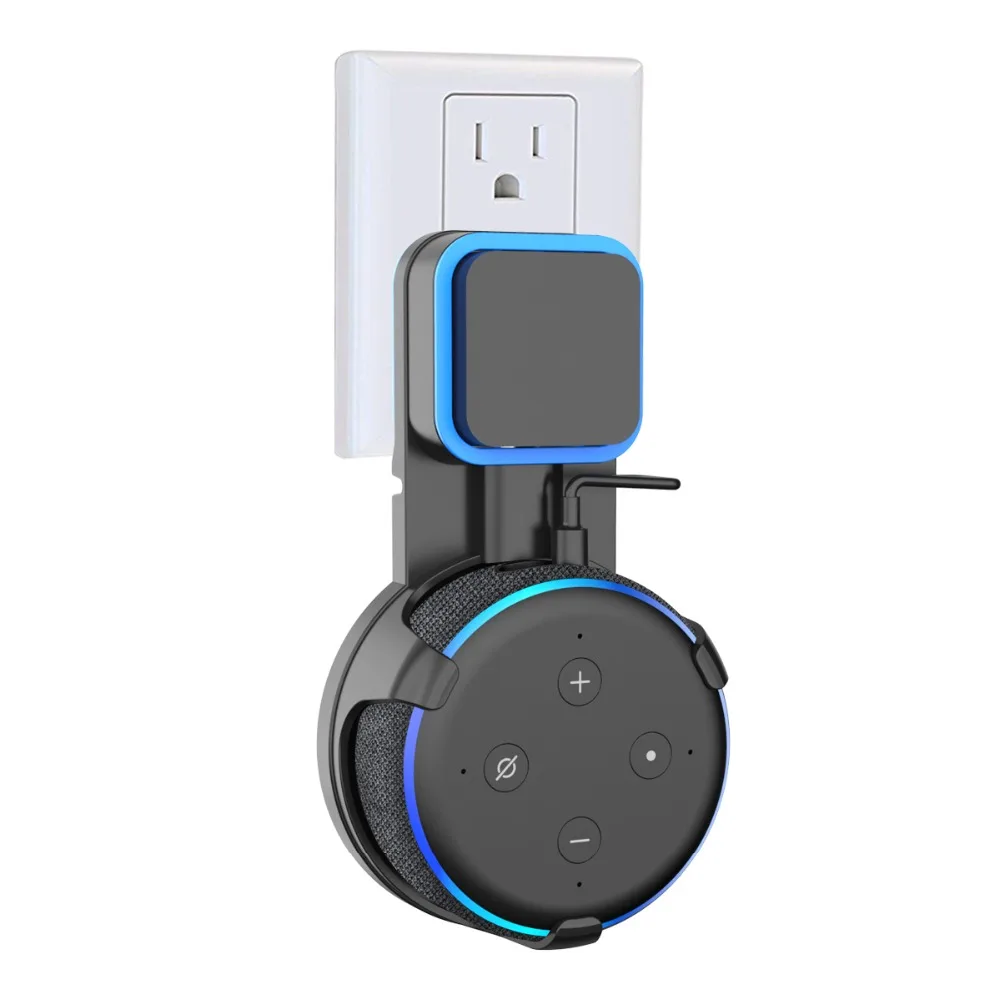 Настенный держатель-вешалка для Amazon Alexa Echo Dot 3nd поколения, компактный кронштейн, аксессуары