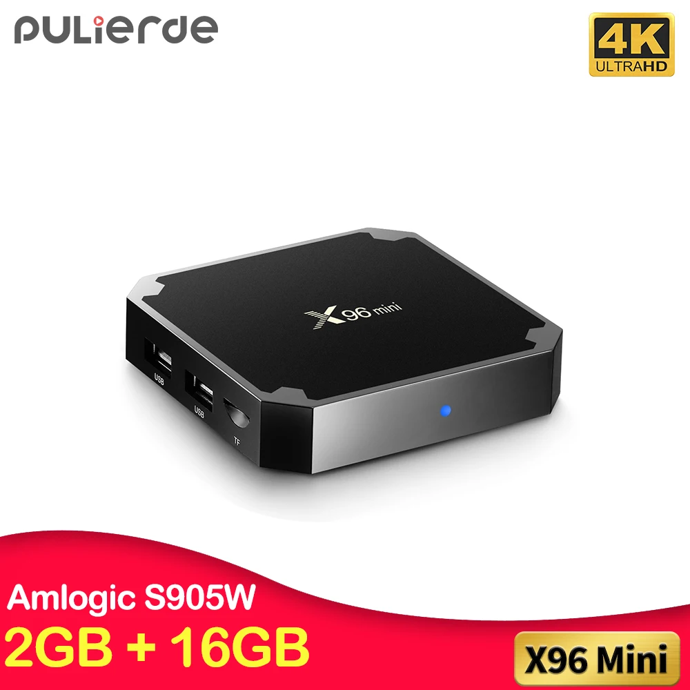 

X96 mini TV BOX Android 7.1 2GB 16GB Amlogic S905W Quad Core Support 4K 2.4GHZ Media Player WIFI Smart Set Top Box 1G 8G