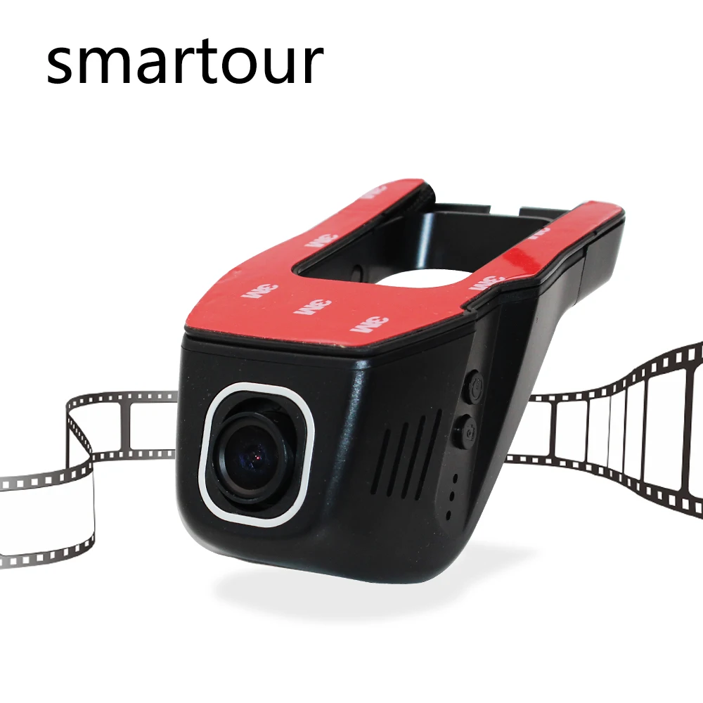 Smartour 4K WiFi Автомобильный видеорегистратор Камера NTK 96660 2160P Dashcam видео рекордер регистратор ночная версия монитор парковки