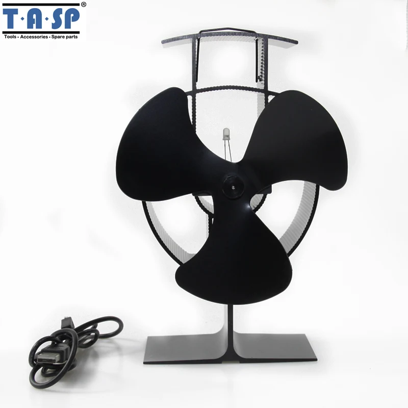 6 дюймов Multi Функция тепла питание Эко Плита вентилятор для дровяной камин и USB