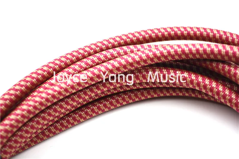 20 футов Электрический гитарный кабель усилитель свинцового шнура аудио