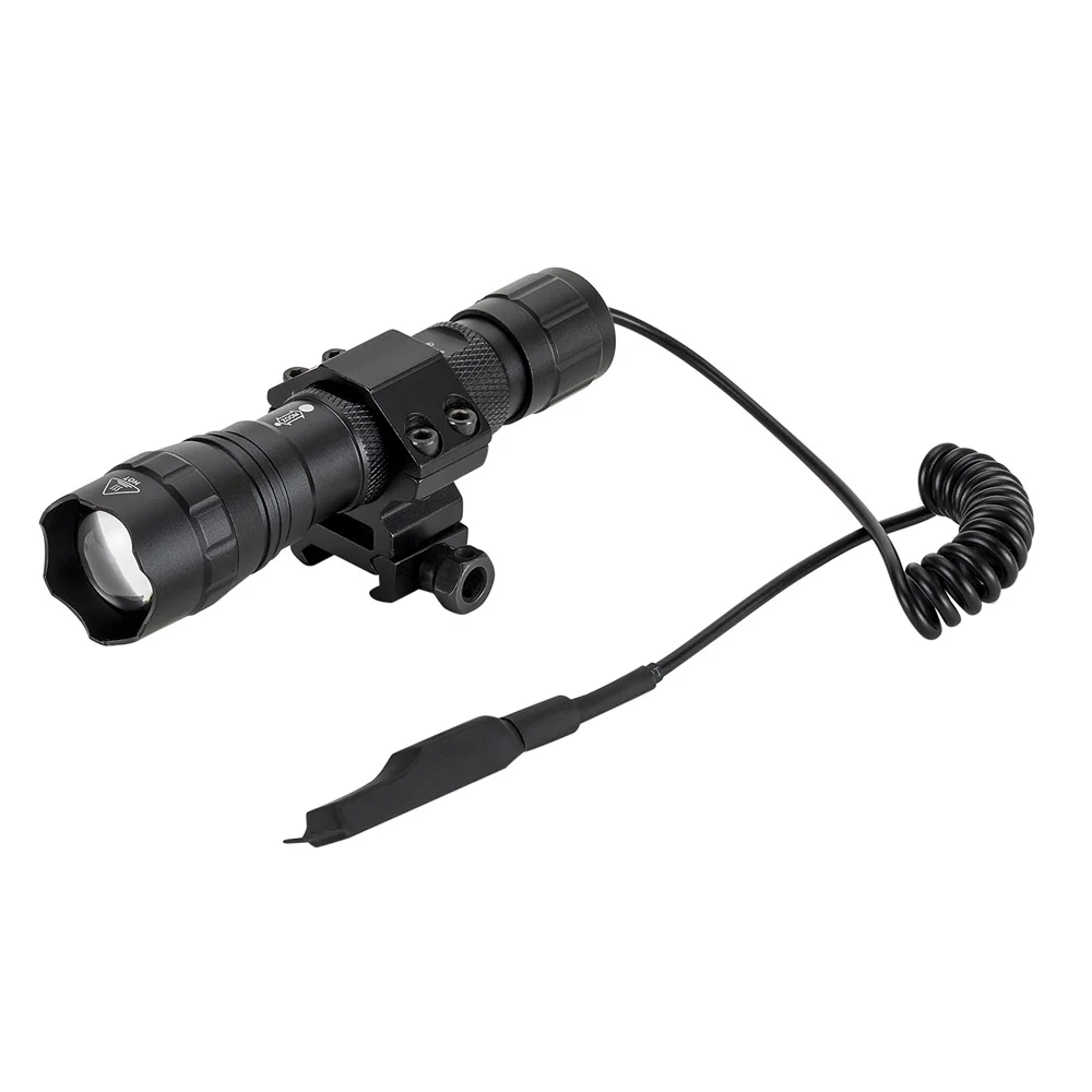 Тактический фонарик AloneFire tk503 с инфракрасным излучением тактический