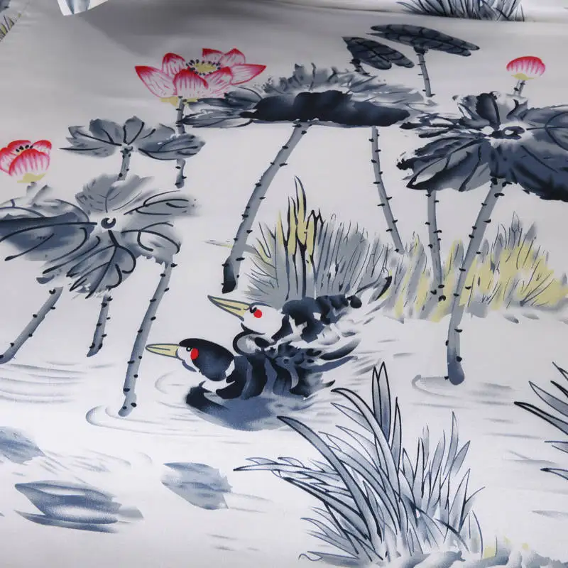 Наборы постельного белья из сатина и шелка пододеяльник покрывала для кровати