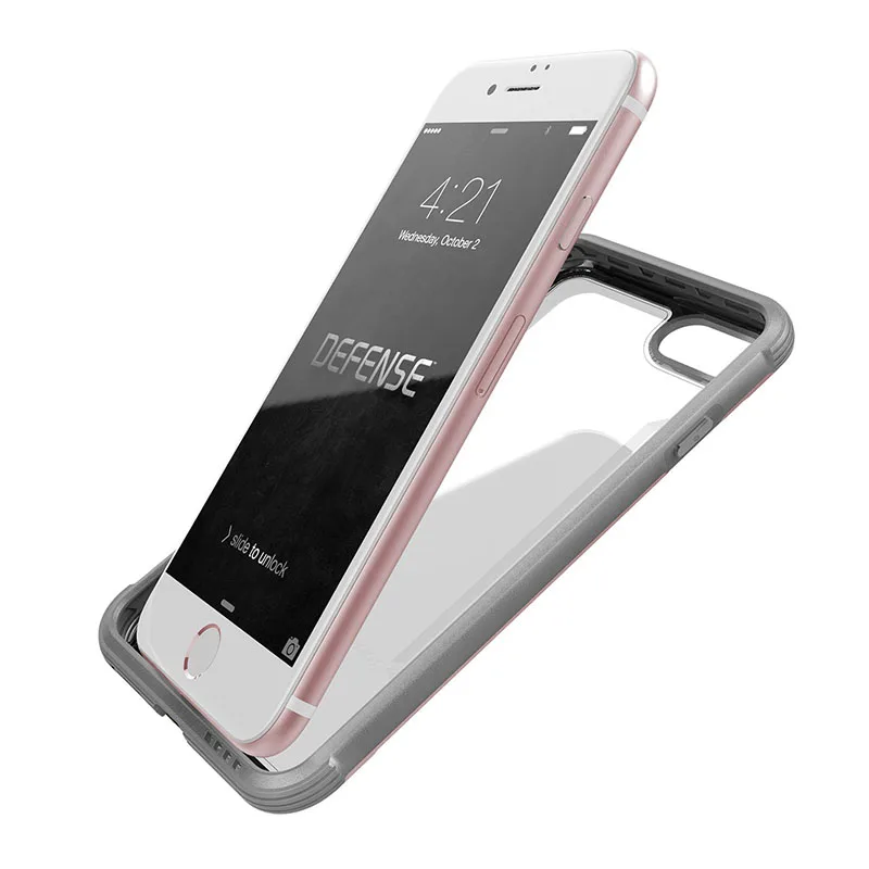 Защитный чехол X Doria для iPhone 7 8 Plus корпус из анодированного алюминия