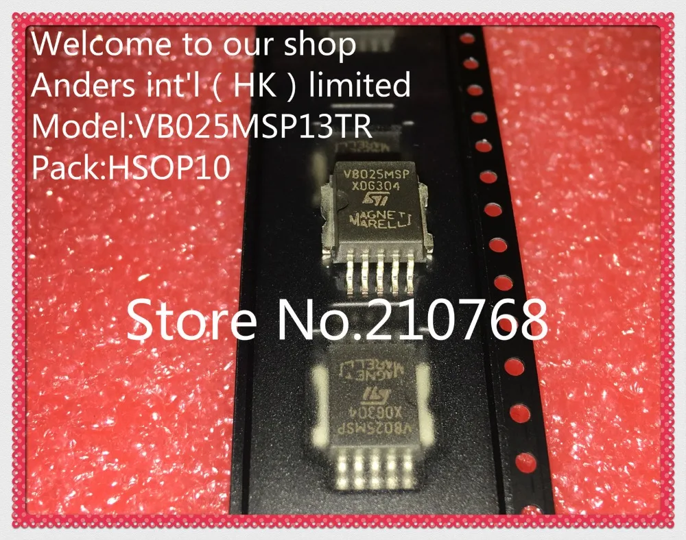 10 шт./лот VB025MSP13TR VB025MSP VB025 HSOP10|st sop|st meshst adapter |