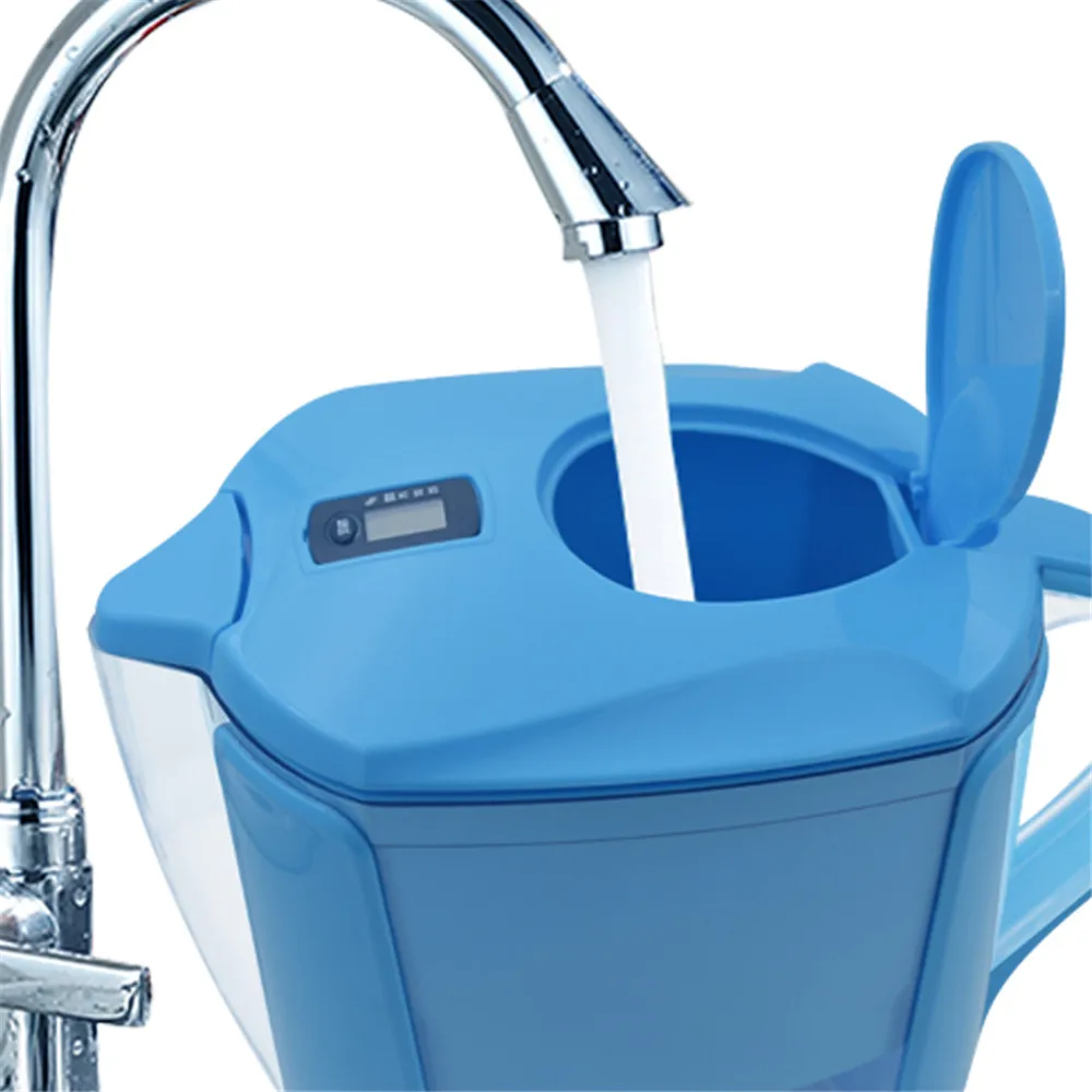 Household Water Pitcher Kitchen Filter Kettle 1 for Filters Activated Carbon Brita 10Cups 3 color |