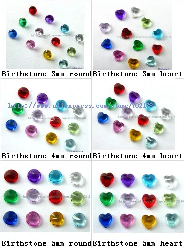 12p подвешиваемый кулон с камнем рождения жилая подвеска месяц цвет пригодный