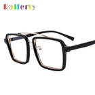 Ralferty винтажные квадратные очки в стиле панк, мужские большие солнцезащитные очки, женские и мужские ретро оптические очки с диоптриями 0 градусов