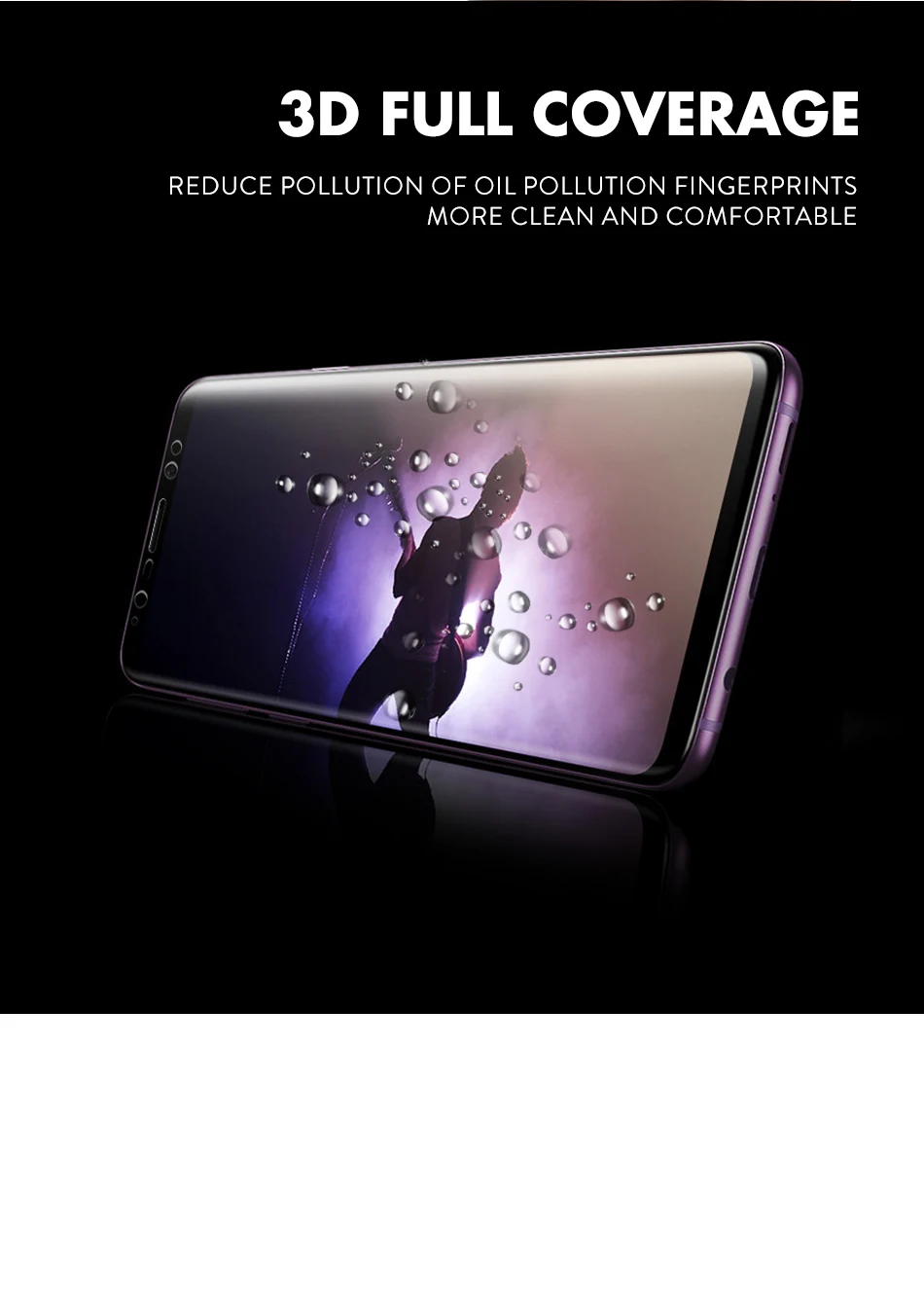 PZOZ для samsung galaxy s9 galaxy s9 plus стекло закаленное Полное покрытие экрана протектор для galaxy note 9 стеклянная пленка s9plus s 9 3D