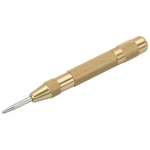 

5 Inch Automatic Center Pin Punch Spring Loaded Marking Starting Holes Tool Wood Press Dent Marker Woodwork Tool Drill Bit